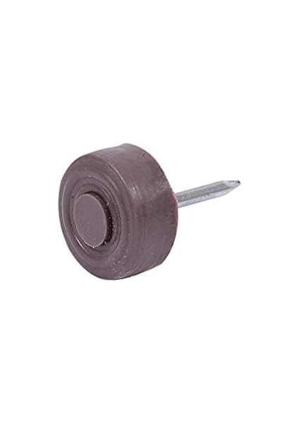 Çivili Masa Zemin Plastik Ayak Kahve 25'li Çap 16 mm fiyatları