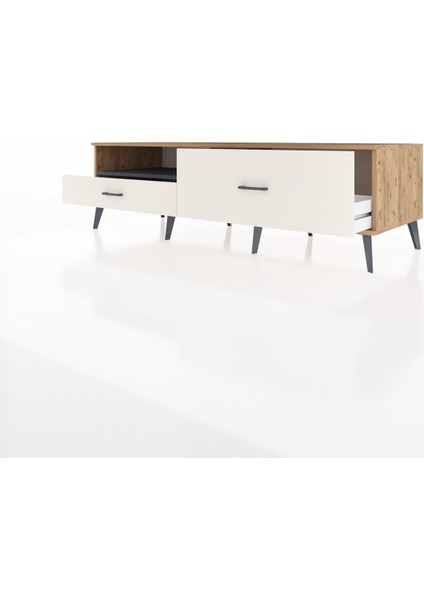 Kronos Tv Ünitesi Tek Raflı 2 Çekmeceli 176X59X51 Çam-Antrasit/aytaşı modelleri
