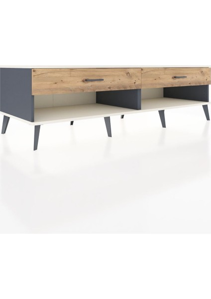 Kronos Tv Ünitesi 2 Çekmeceli 176X59X51 Antrasit-Aytaşı/çam fiyatları