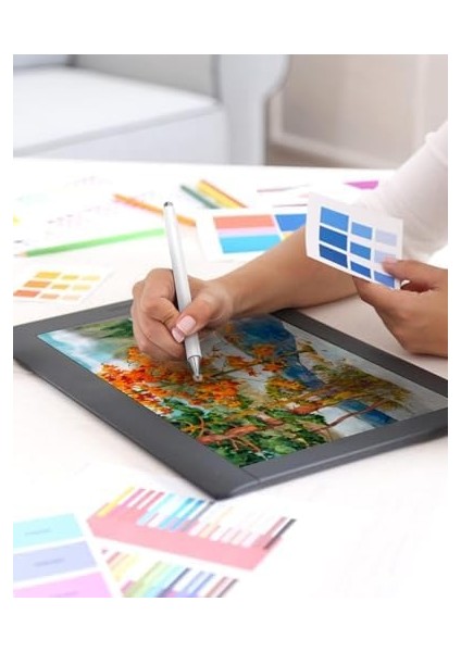 Tablet Için, Kapasitif Disk Uçlu ve Tüm Dokunmatik Ekranlarla Uyumlu Manyetik Kapaklı Stylus, iPad Pro/air/mini/ Için, /fire Hd/ Pad modelleri