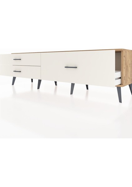 Hyperion Tv Ünitesi 3 Çekmeceli 176X44X51 Çam-Çam/aytaşı fırsatları