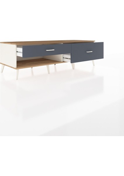 Kronos Tv Ünitesi 2 Çekmeceli 176X59X51 Aytaşı-Çam/antrasit indirimleri