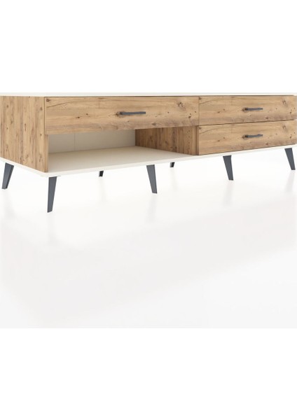 Kronos Tv Ünitesi 3 Çekmeceli 176X59X51 Çam-Aytaşı/çam fiyatları