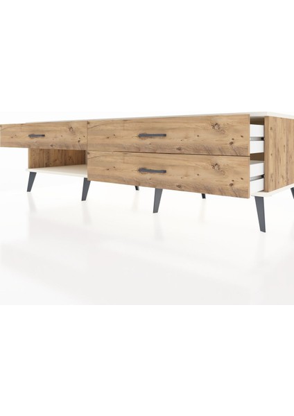 Kronos Tv Ünitesi 3 Çekmeceli 176X59X51 Çam-Aytaşı/çam fırsatları