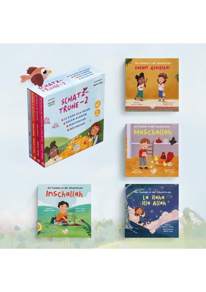 Schatz-Truhe 2 / Almanca Hazine Sandığı 2 (4 Kitap)