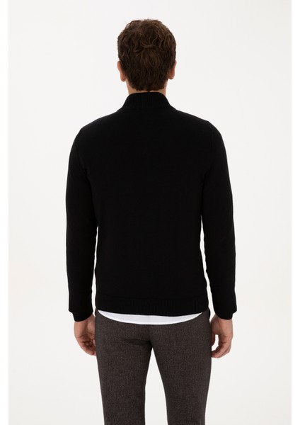 Erkek Siyah Kazak /triko 50315823-VR046 indirimleri