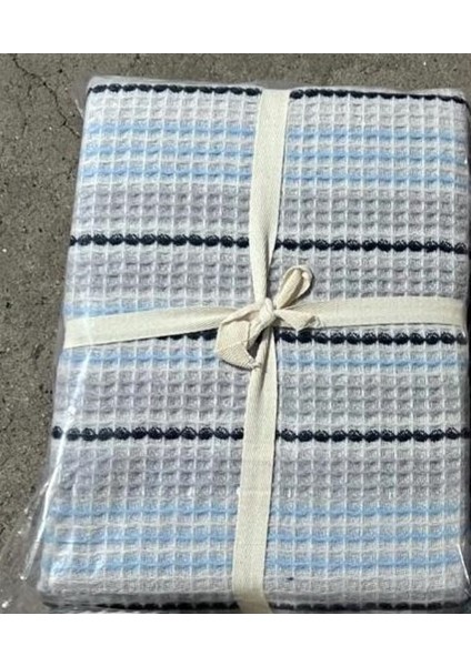 Serena Pamuklu Battaniye (190X230) - Bebe Mavi