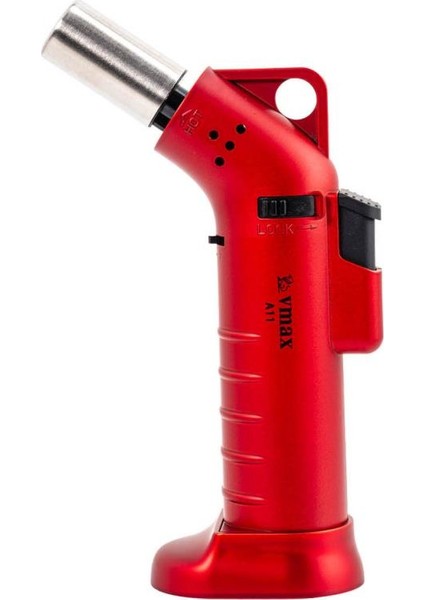 Doldurulabilir Pürmüz Çakmak - Torch - Metal Başlıklı - A11 - Kırmızı