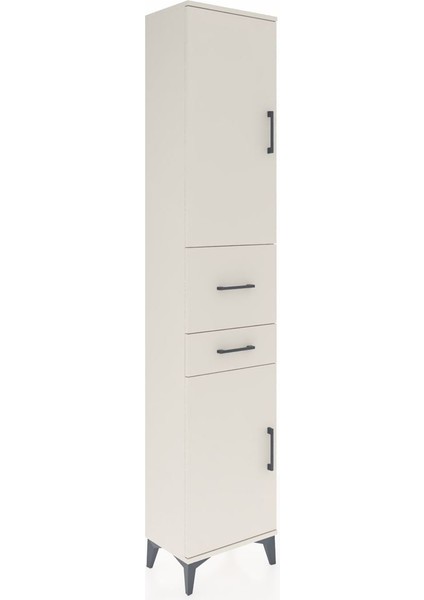 Arges Dolap 4 Raflı 2 Çekmeceli 2 Kapaklı 44X30X221 Aytaşı-Aytaşı fiyatları