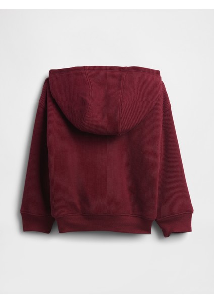 Erkek Bebek Bordo Sherpa Astarlı Termal Fermuarlı Sweatshirt fiyatları