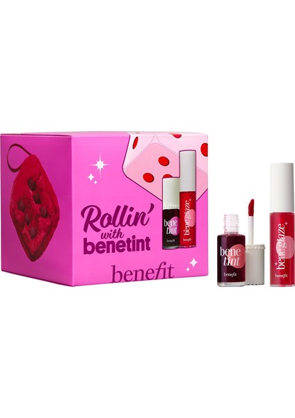 Rollin' With Benetint - Tint ve Dudak Parlatıcı Yılbaşı Hediye Seti 6 ml + 8 ml