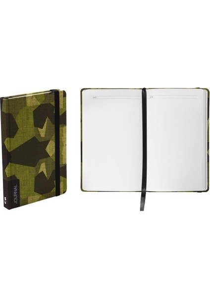 PT320C Pattern Kamuflaj Desenli Defter Çizgisiz