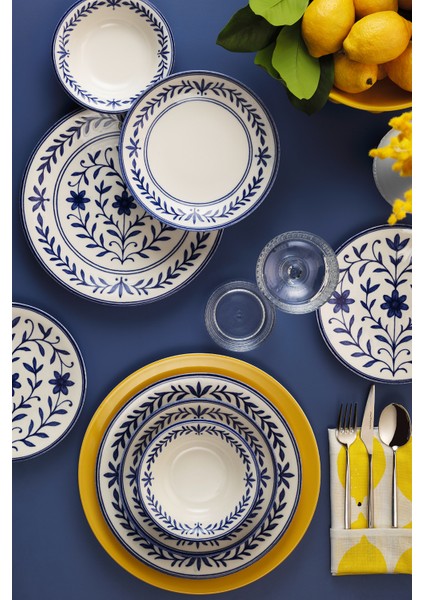 Flora 24 Parça 6 Kişilik Yemek Takımı 127