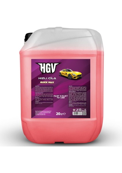 Hızlı Cila Sıvı 20 Lt | Hgv
