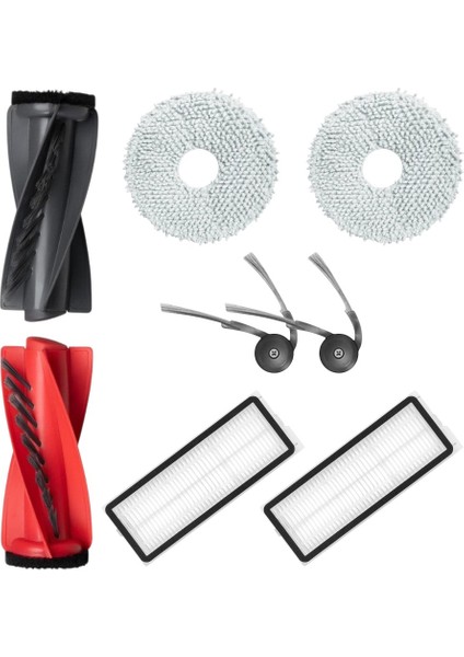 Roborock Qrevo C Robot Süpürge Uyumlu 7'li Yedek Parça Seti