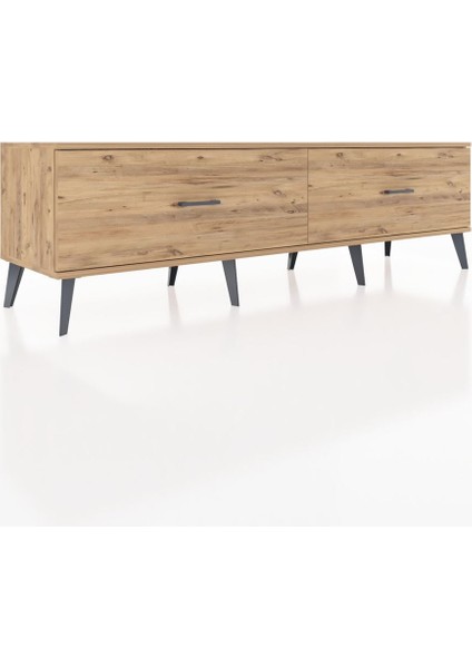 Hyperion Tv Ünitesi 2 Çekmeceli 176X44X51 Çam-Çam/çam fiyatları