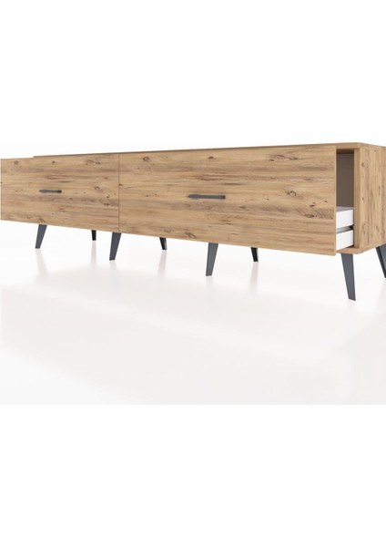 Hyperion Tv Ünitesi 2 Çekmeceli 176X44X51 Çam-Çam/çam fırsatları