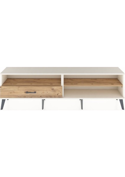 Arges Tv Ünitesi 2 Raflı Tek Çekmeceli 176X30X51 Aytaşı-Çam/çam