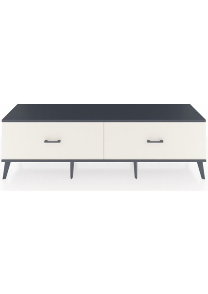 Hyperion Tv Ünitesi 2 Çekmeceli 176X44X51 Çam-Antrasit/aytaşı