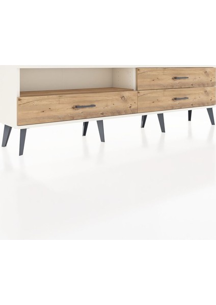 Arges Tv Ünitesi Tek Raflı 3 Çekmeceli 176X30X51 Aytaşı-Çam/çam fiyatları