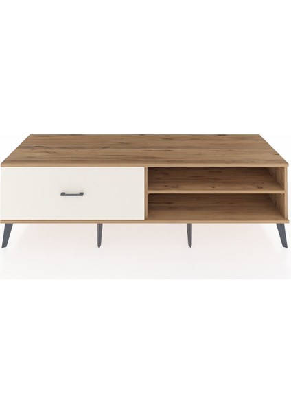 Kronos Tv Ünitesi Tek Raflı Tek Çekmeceli 176X59X51 Çam-Çam/aytaşı