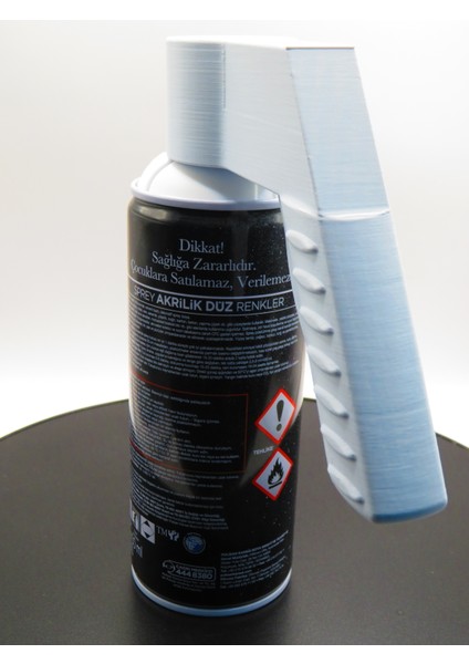 Evrensel Uyumlu Sprey Boya Tabanca Aparatı – Konforlu Tetik Mekanizmalı Tutma Kolu