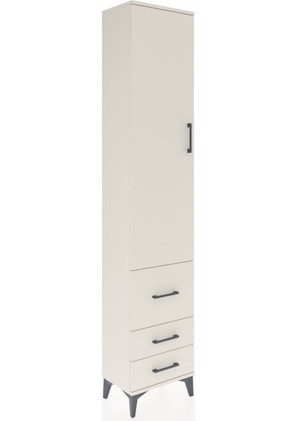 Arges Dolap 4 Raflı 3 Çekmeceli Tek Kapaklı 44X30X221 Aytaşı-Aytaşı fiyatları