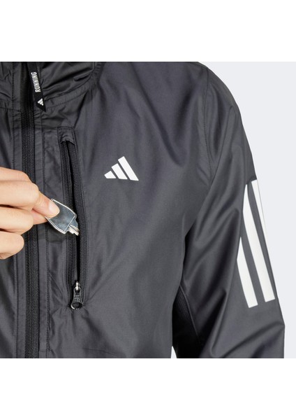 Own The Run 3 Kadın Siyah Koşu Ceketi.-