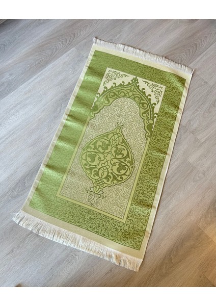 Desenli Saçaklı Hediyelik Bohçalık Tafta Osmanlı Seccade