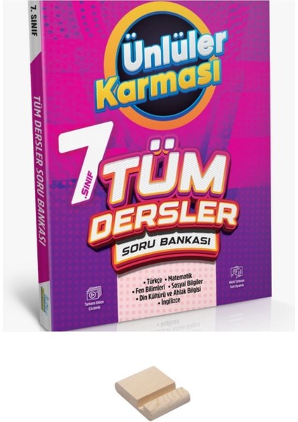 7. Sınıf Tüm Dersler Soru Bankası + Telefon Standı