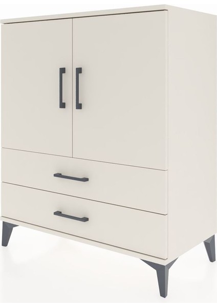 Hyperion Şifonyer 2 Raflı 2 Çekmeceli 2 Kapaklı 88X44X106 Aytaşı-Aytaşı modelleri