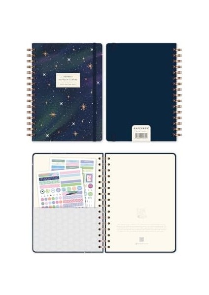 A5 Spiralli Süresiz Planlayıcı Ajanda - 15X21 modelleri