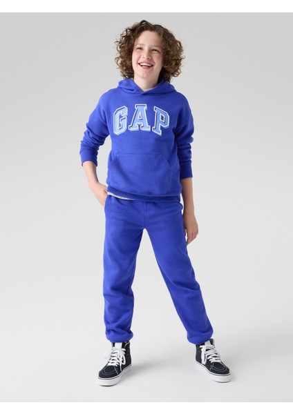 Erkek Çocuk Kobalt Mavisi Relaxed Gap Logo Jogger Eşofman Altı fırsatları