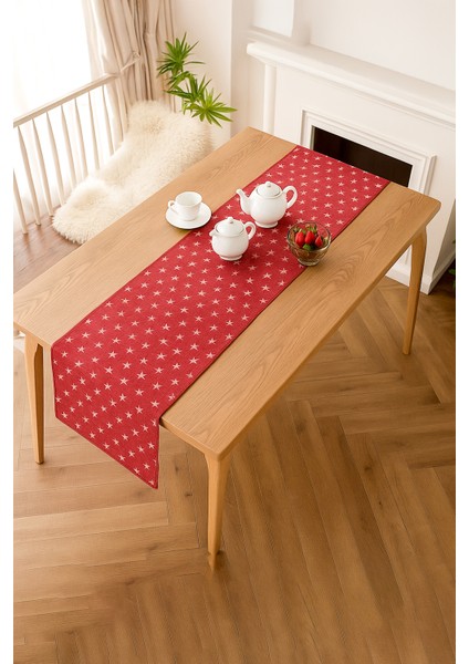 Yıldız Desenli Simli Runner