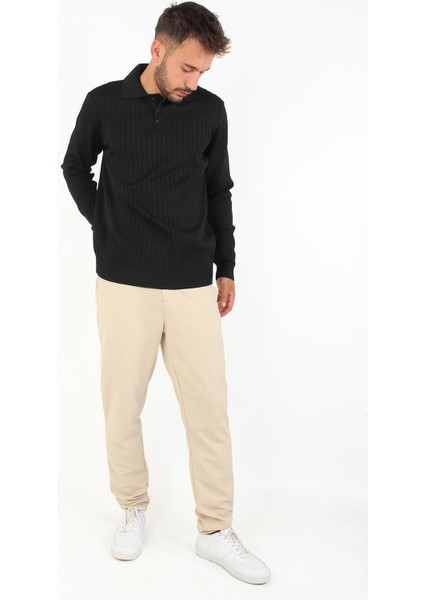 3002 Yakalı Kalın Çizgili Kazak fiyatları