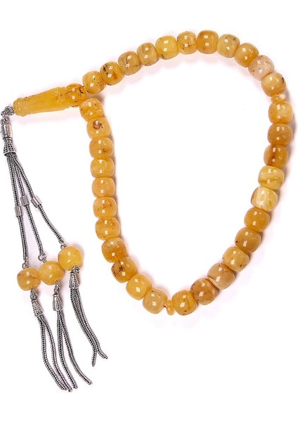 Çam Kokusu Veren Damla Kehribar Tesbih