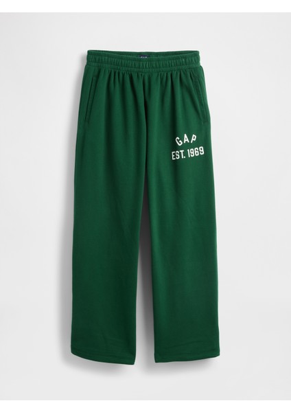 Erkek Yeşil Vintagesoft Gap Logo Baggy Eşofman Altı modelleri