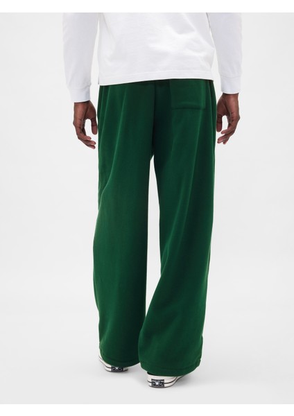 Erkek Yeşil Vintagesoft Gap Logo Baggy Eşofman Altı