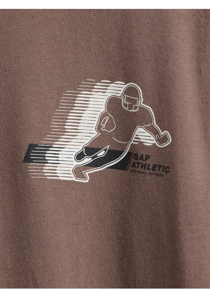 Erkek Çocuk Kahverengi 2-In-1 Graphic Baskılı T-Shirt fiyatları