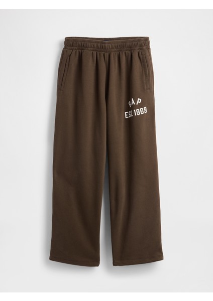 Erkek Kahverengi Vintagesoft Gap Logo Baggy Eşofman Altı modelleri