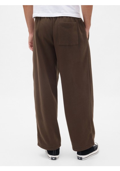 Erkek Kahverengi Vintagesoft Gap Logo Baggy Eşofman Altı