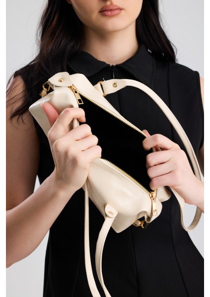 Olivra Bej Toka Detaylı Mini Kadın Omuz, Kol ve El Çantası fiyatları