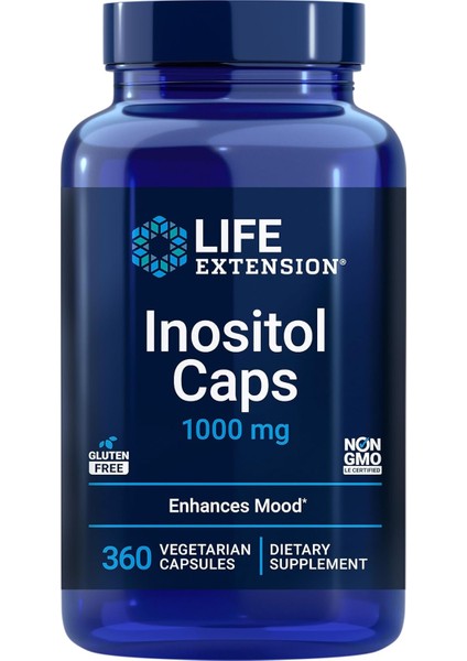 Extension Inositol Caps – 1000 Mg – 360 Capsules