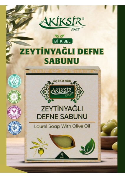 Zeytinyağlı Defne Sabunu 140X6 (840G)