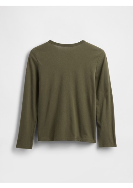 Erkek Çocuk Yeşil Gap Logo T-Shirt modelleri