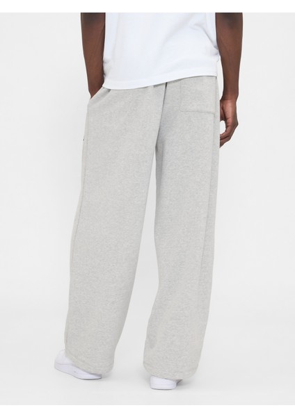 Erkek Açık Gri Vintagesoft Gap Logo Baggy Eşofman Altı