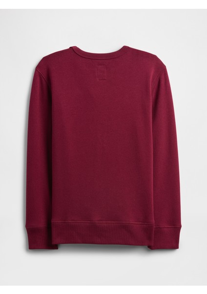 Erkek Çocuk Kırmızı Gap Logo Sweatshirt modelleri