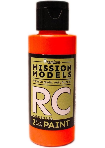 Models Otomobil MMRC-045 Su Bazlı Rc 2 Oz Şişe, Yarış Turuncu