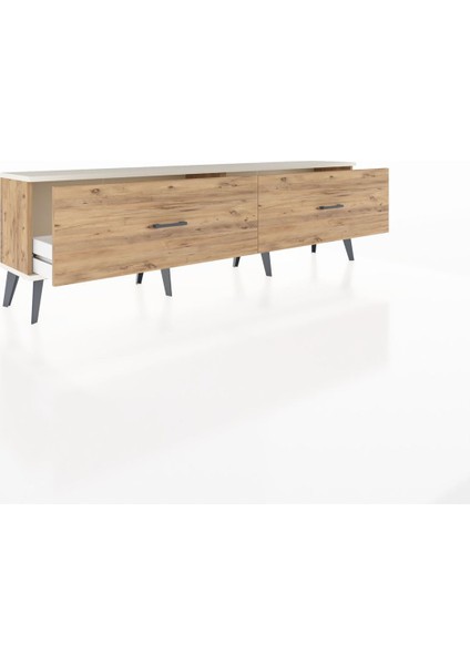 Arges Tv Ünitesi 2 Çekmeceli 176X30X51 Çam-Aytaşı/çam indirimleri