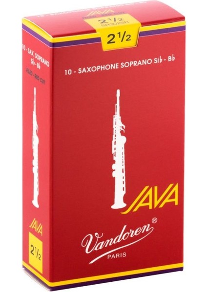 SR3025R Si Bemol Soprano Jazz Sax Kamışı (10LU) No.2,5
